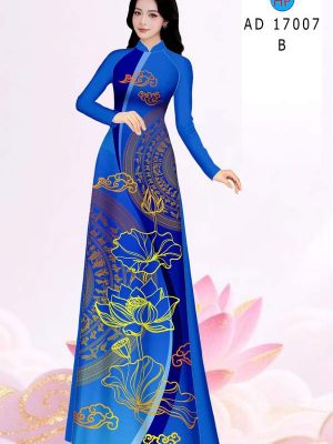Vải Áo Dài Hoa Sen AD 17007 32 1786411942 944 vai ao dai hoa sen ad 17007