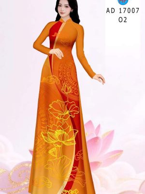 Vải Áo Dài Hoa Sen AD 17007 33 1786411942 958 vai ao dai hoa sen ad 17007