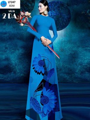 Vải Áo Dài Hoa Cúc AD LY247 21 1786591150 425 vai ao dai hoa cuc ad ly247