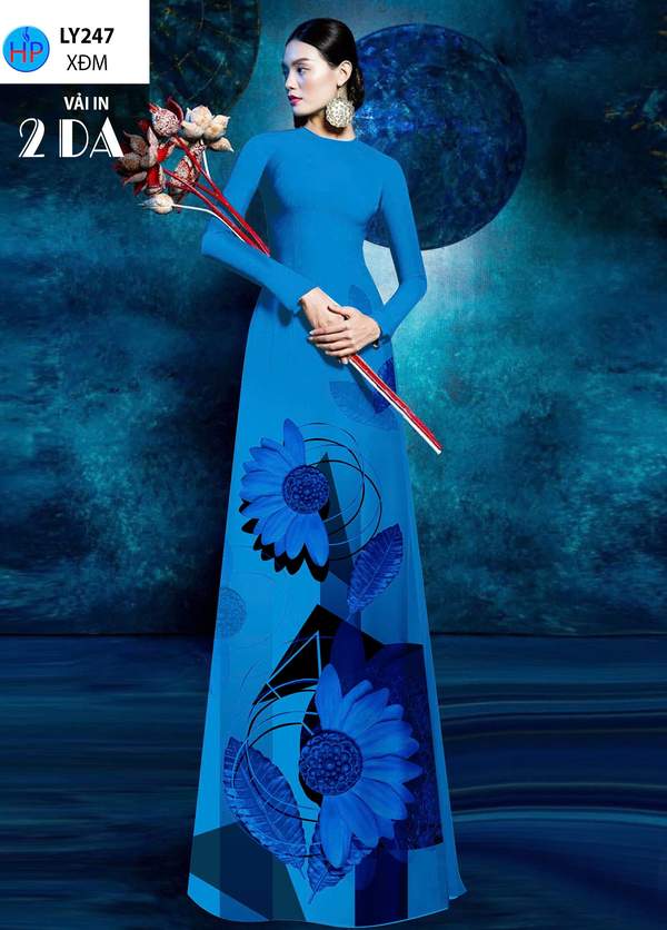 Vải Áo Dài Hoa Cúc AD LY247 4 1786591150 425 vai ao dai hoa cuc ad ly247