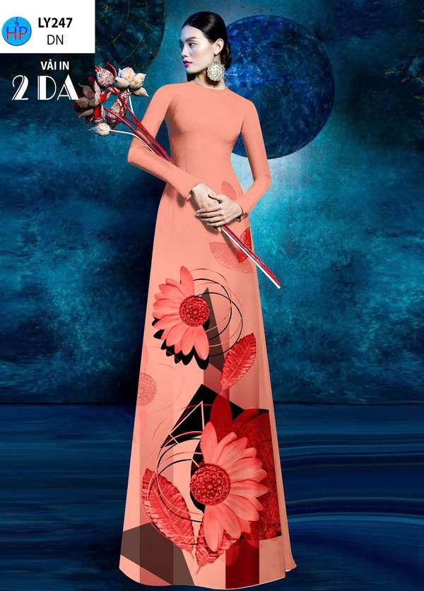 Vải Áo Dài Hoa Cúc AD LY247 3 1786591150 729 vai ao dai hoa cuc ad ly247