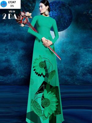 Vải Áo Dài Hoa Cúc AD LY247 24 1786591151 37 vai ao dai hoa cuc ad ly247