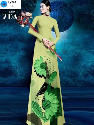 Vải Áo Dài Hoa Cúc AD LY247 25 1786591151 436 vai ao dai hoa cuc ad ly247