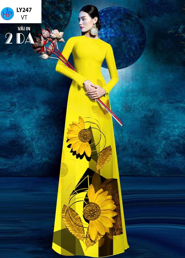 Vải Áo Dài Hoa Cúc AD LY247 10 1786591151 948 vai ao dai hoa cuc ad ly247
