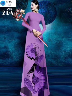 Vải Áo Dài Hoa Cúc AD LY247 35 1786591153 185 vai ao dai hoa cuc ad ly247