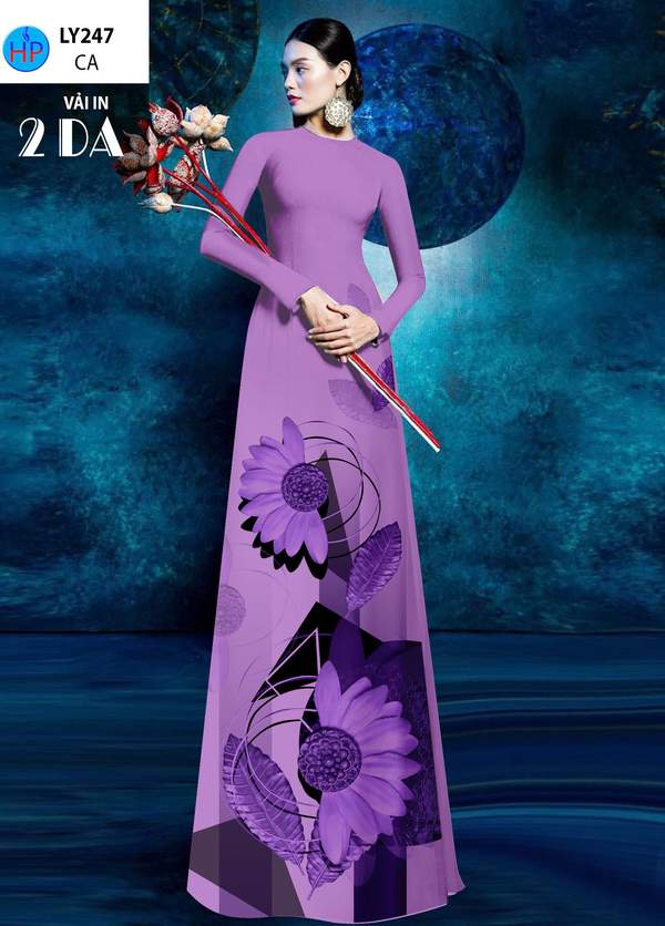 Vải Áo Dài Hoa Cúc AD LY247 18 1786591153 185 vai ao dai hoa cuc ad ly247