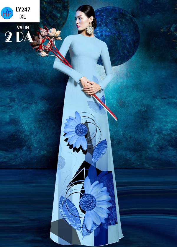 Vải Áo Dài Hoa Cúc AD LY247 17 1786591153 877 vai ao dai hoa cuc ad ly247
