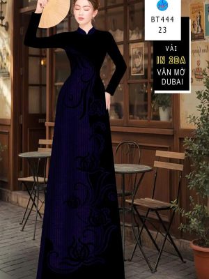 Vải Áo Dài Hoa In 4D AD BT444 44 1786591818 360 vai ao dai hoa in 4d ad bt444