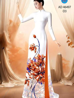 Vải Áo Dài Hoa Cúc AD 46497 19 1786592271 669 vai ao dai hoa cuc ad 46497