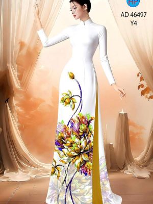 Vải Áo Dài Hoa Cúc AD 46497 23 1786592272 199 vai ao dai hoa cuc ad 46497