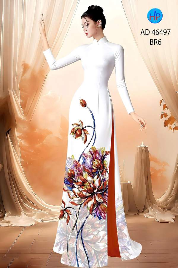 Vải Áo Dài Hoa Cúc AD 46497 7 1786592272 309 vai ao dai hoa cuc ad 46497