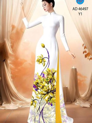 Vải Áo Dài Hoa Cúc AD 46497 27 1786592273 32 vai ao dai hoa cuc ad 46497