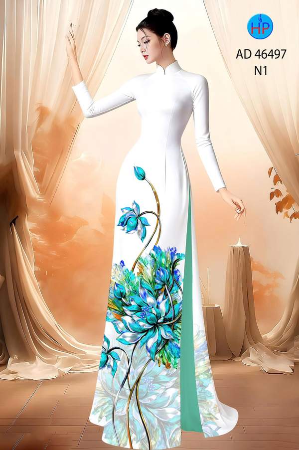 Vải Áo Dài Hoa Cúc AD 46497 11 1786592273 613 vai ao dai hoa cuc ad 46497
