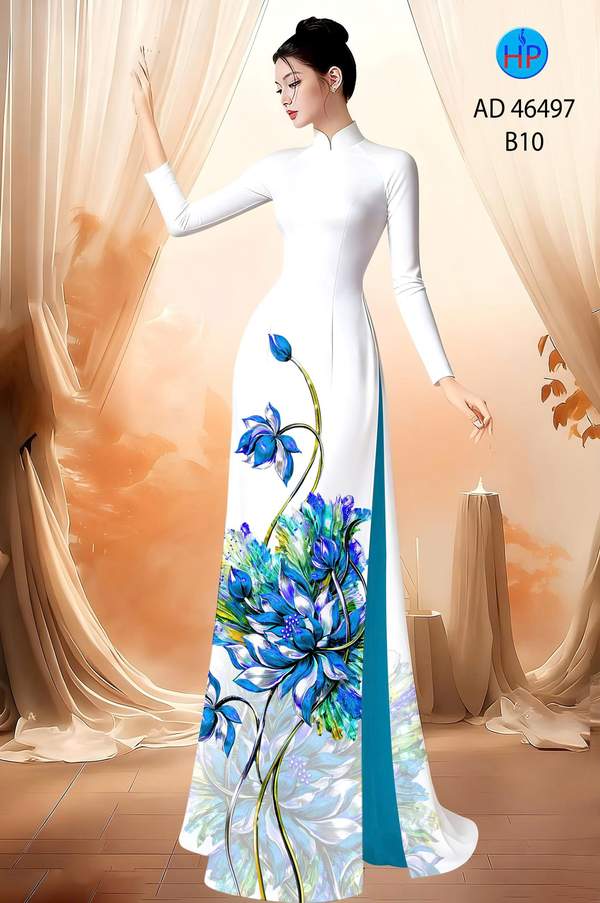 Vải Áo Dài Hoa Cúc AD 46497 12 1786592273 999 vai ao dai hoa cuc ad 46497