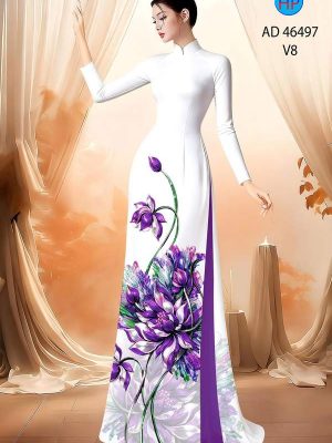 Vải Áo Dài Hoa Cúc AD 46497 31 1786592274 442 vai ao dai hoa cuc ad 46497
