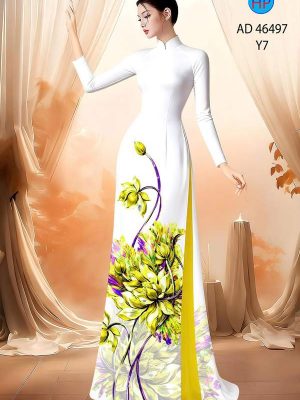 Vải Áo Dài Hoa Cúc AD 46497 33 1786592274 985 vai ao dai hoa cuc ad 46497