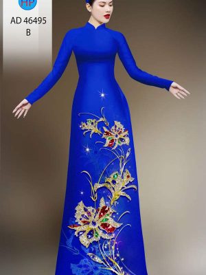 Vải Áo Dài Hoa In 3D AD 46495 22 1786675532 816 vai ao dai hoa in 3d ad 46495