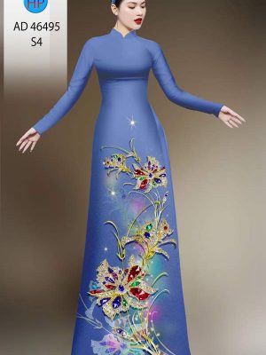 Vải Áo Dài Hoa In 3D AD 46495 27 1786675533 637 vai ao dai hoa in 3d ad 46495