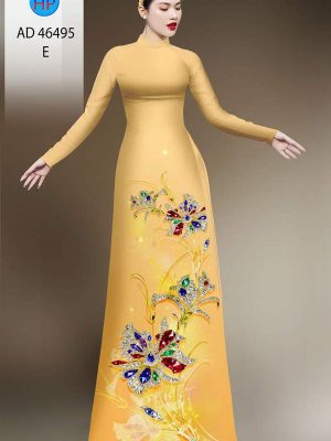 Vải Áo Dài Hoa In 3D AD 46495 32 1786675534 906 vai ao dai hoa in 3d ad 46495