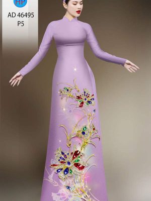 Vải Áo Dài Hoa In 3D AD 46495 35 1786675535 530 vai ao dai hoa in 3d ad 46495