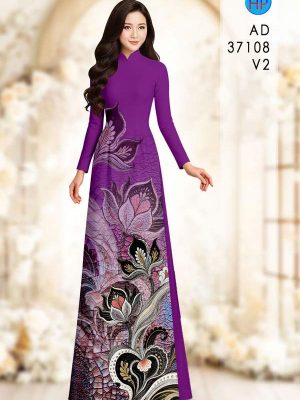 Vải Áo Dài Hoa Sen AD 37108 23 1786675969 601 vai ao dai hoa sen ad 37108