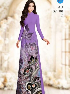 Vải Áo Dài Hoa Sen AD 37108 28 1786675970 56 vai ao dai hoa sen ad 37108