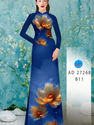 Vải Áo Dài Hoa In 3D AD 27268 26 1786676835 562 vai ao dai hoa in 3d ad 27268