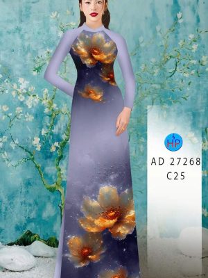 Vải Áo Dài Hoa In 3D AD 27268 24 1786676835 751 vai ao dai hoa in 3d ad 27268