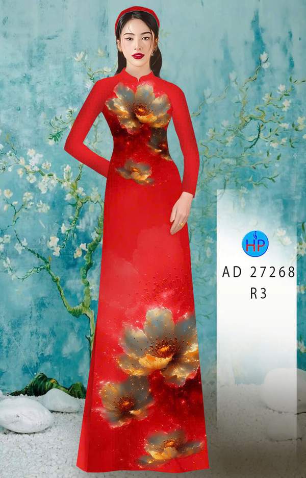 Vải Áo Dài Hoa In 3D AD 27268 10 1786676835 780 vai ao dai hoa in 3d ad 27268