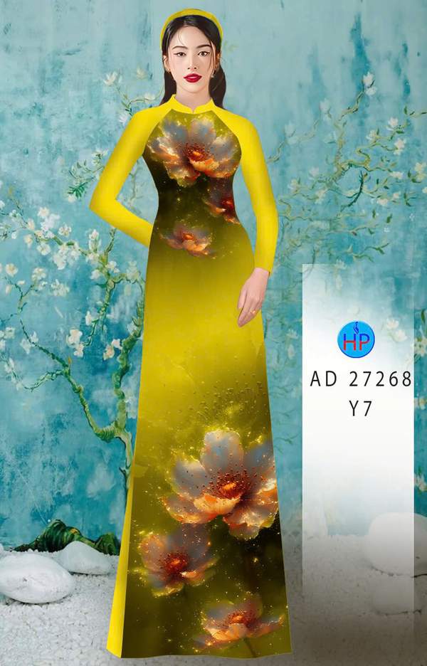 Vải Áo Dài Hoa In 3D AD 27268 11 1786676836 483 vai ao dai hoa in 3d ad 27268