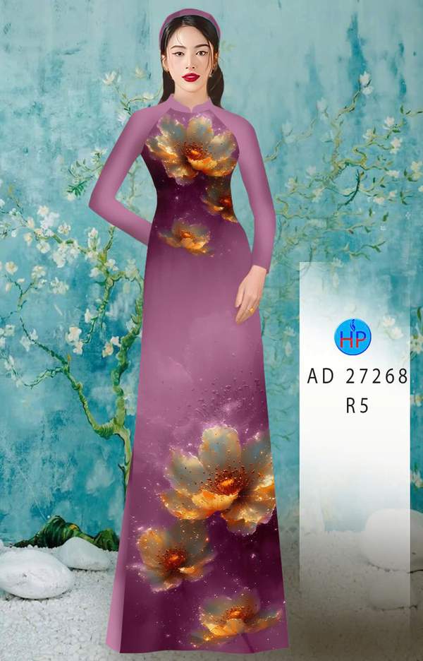 Vải Áo Dài Hoa In 3D AD 27268 14 1786676836 85 vai ao dai hoa in 3d ad 27268