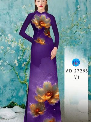 Vải Áo Dài Hoa In 3D AD 27268 30 1786676836 864 vai ao dai hoa in 3d ad 27268