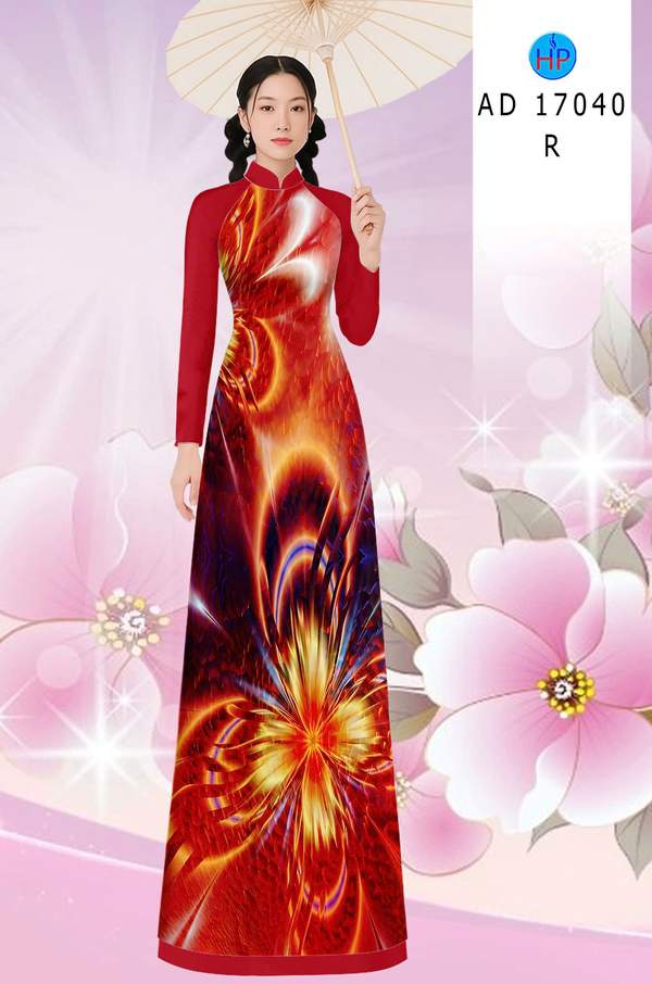Vải Áo Dài Hoa In 3D AD 17040 2 1786778509 206 vai ao dai hoa in 3d ad 17040