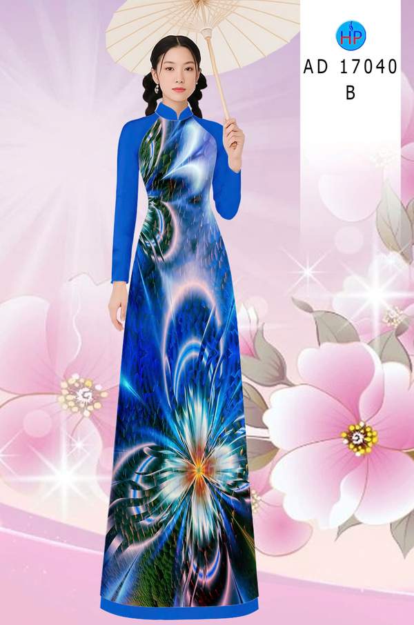 Vải Áo Dài Hoa In 3D AD 17040 4 1786778509 208 vai ao dai hoa in 3d ad 17040