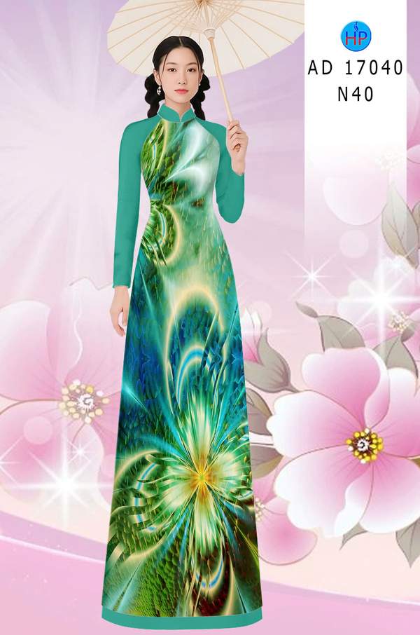 Vải Áo Dài Hoa In 3D AD 17040 5 1786778509 328 vai ao dai hoa in 3d ad 17040