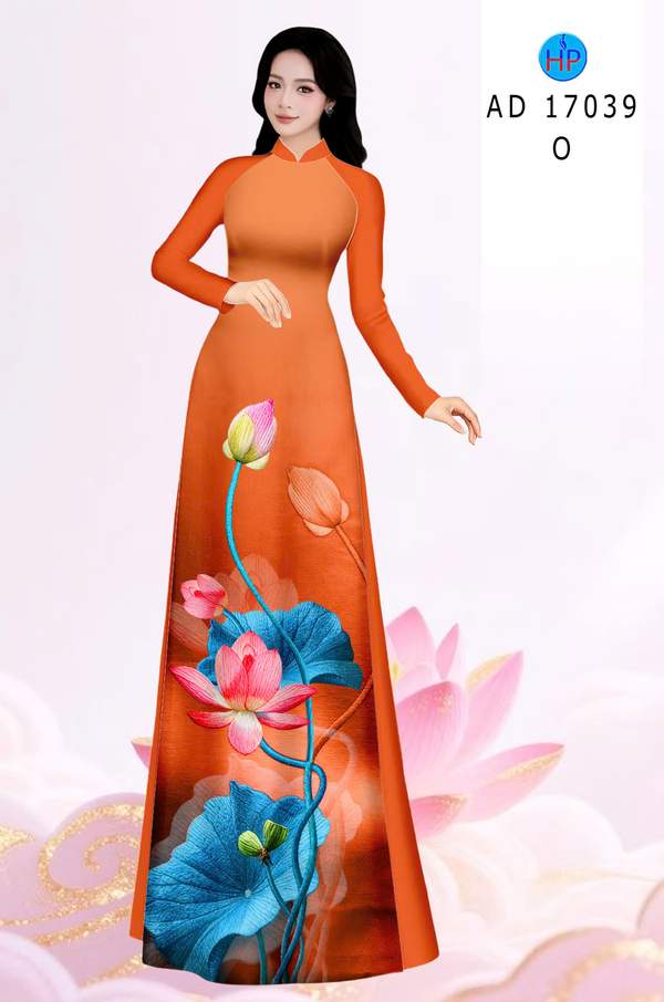 Vải Áo Dài Hoa Sen AD 17039 5 1786778940 987 vai ao dai hoa sen ad 17039