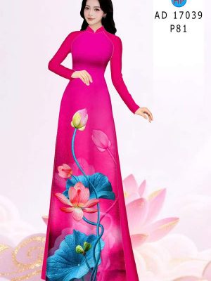 Vải Áo Dài Hoa Sen AD 17039 33 1786778944 856 vai ao dai hoa sen ad 17039