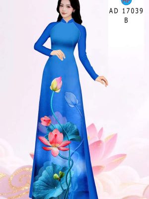 Vải Áo Dài Hoa Sen AD 17039 34 1786778944 963 vai ao dai hoa sen ad 17039