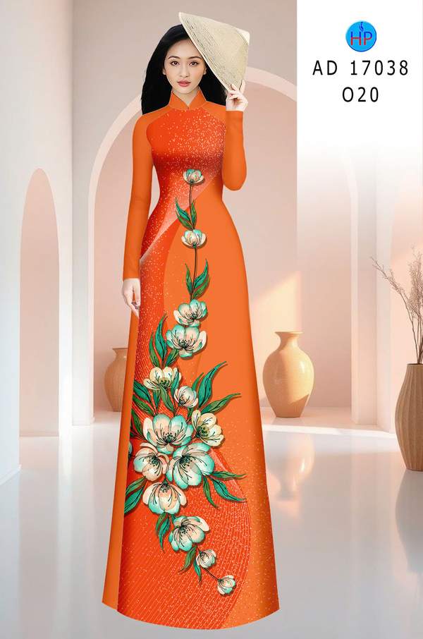 Vải Áo Dài Hoa In 3D AD 17038 5 1786779702 891 vai ao dai hoa in 3d ad 17038