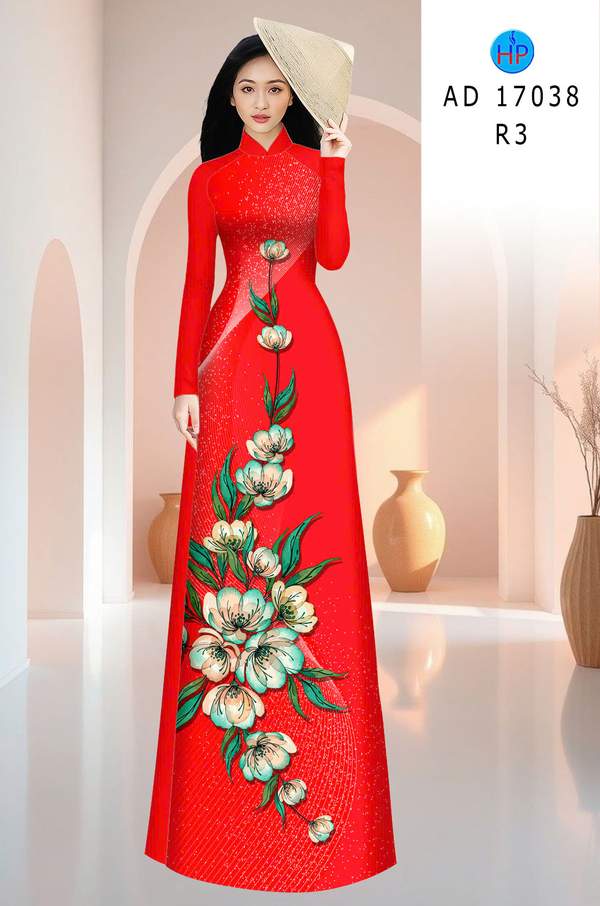 Vải Áo Dài Hoa In 3D AD 17038 11 1786779703 589 vai ao dai hoa in 3d ad 17038
