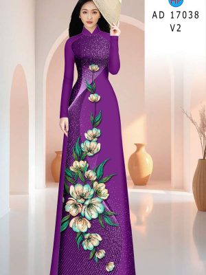 Vải Áo Dài Hoa In 3D AD 17038 30 1786779704 214 vai ao dai hoa in 3d ad 17038
