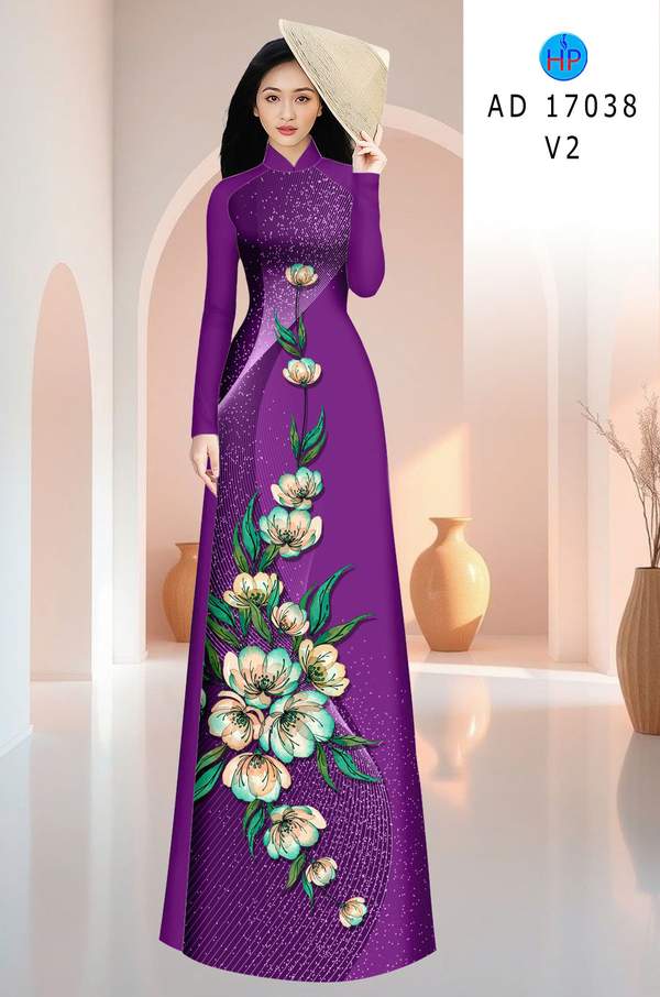 Vải Áo Dài Hoa In 3D AD 17038 13 1786779704 214 vai ao dai hoa in 3d ad 17038