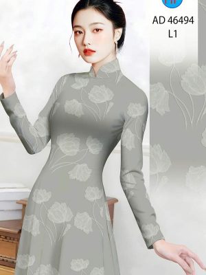 Vải Áo Dài Hoa In 3D AD 46494 26 1786861960 148 vai ao dai hoa in 3d ad 46494