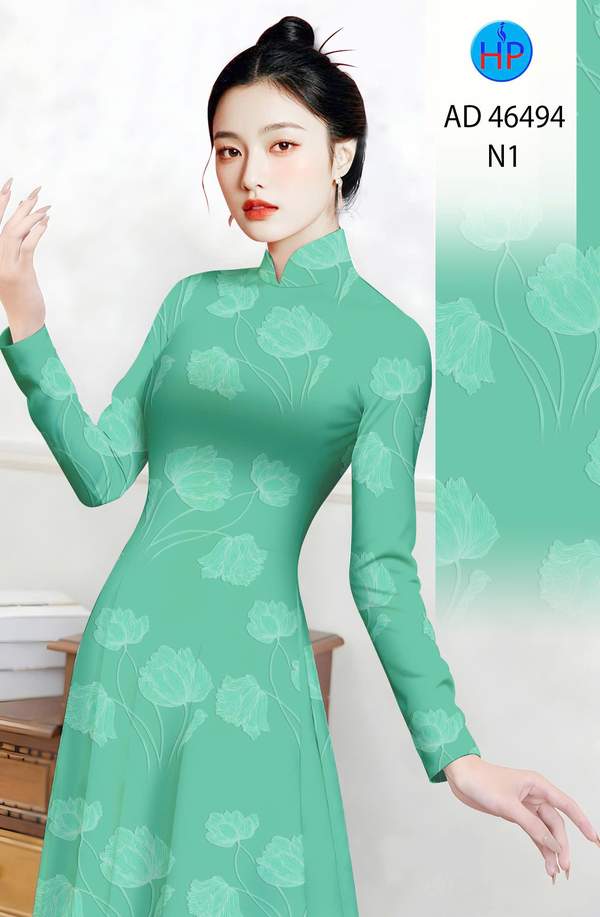 Vải Áo Dài Hoa In 3D AD 46494 7 1786861960 1 vai ao dai hoa in 3d ad 46494