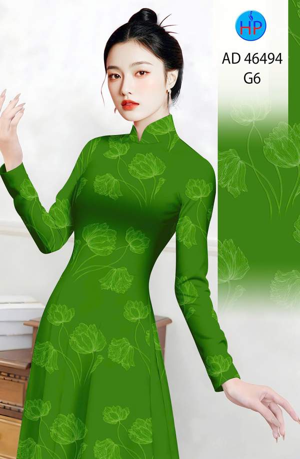 Vải Áo Dài Hoa In 3D AD 46494 4 1786861960 863 vai ao dai hoa in 3d ad 46494