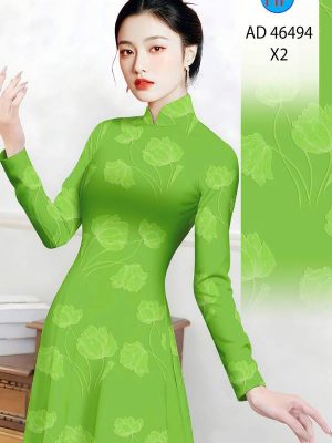 Vải Áo Dài Hoa In 3D AD 46494 28 1786861961 695 vai ao dai hoa in 3d ad 46494