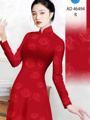 Vải Áo Dài Hoa In 3D AD 46494 34 1786861962 283 vai ao dai hoa in 3d ad 46494