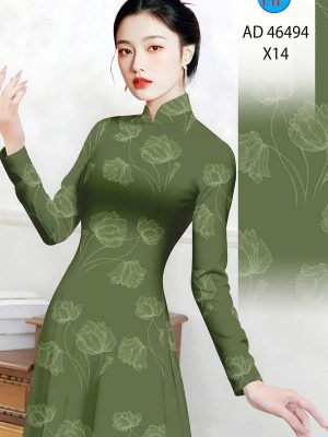 Vải Áo Dài Hoa In 3D AD 46494 35 1786861962 454 vai ao dai hoa in 3d ad 46494