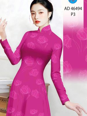 Vải Áo Dài Hoa In 3D AD 46494 37 1786861963 122 vai ao dai hoa in 3d ad 46494