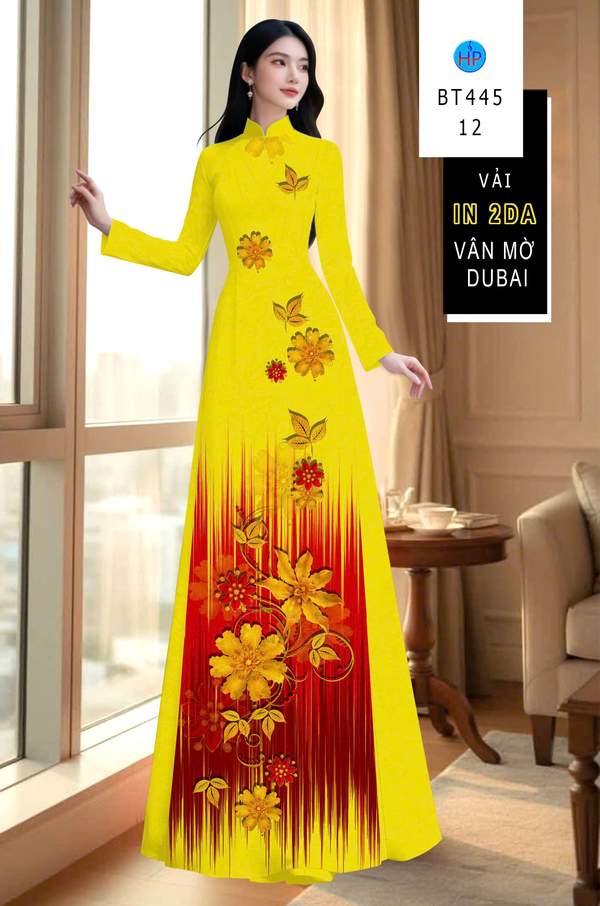 Vải Áo Dài In 4D AD BT445 9 1786932063 568 vai ao dai in 4d ad bt445